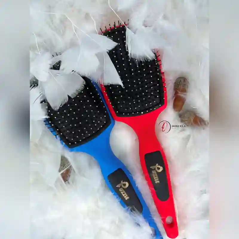 برس و شانه مو فلزی فانتزی