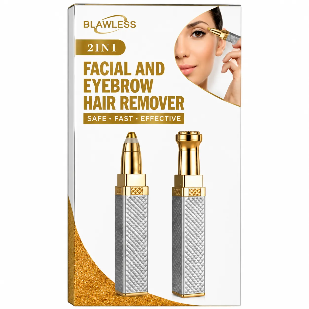 شیور ماتیکی فلاولس BLAWLESS شارژی مناسب اصلاح صورت و بدن کد 7023