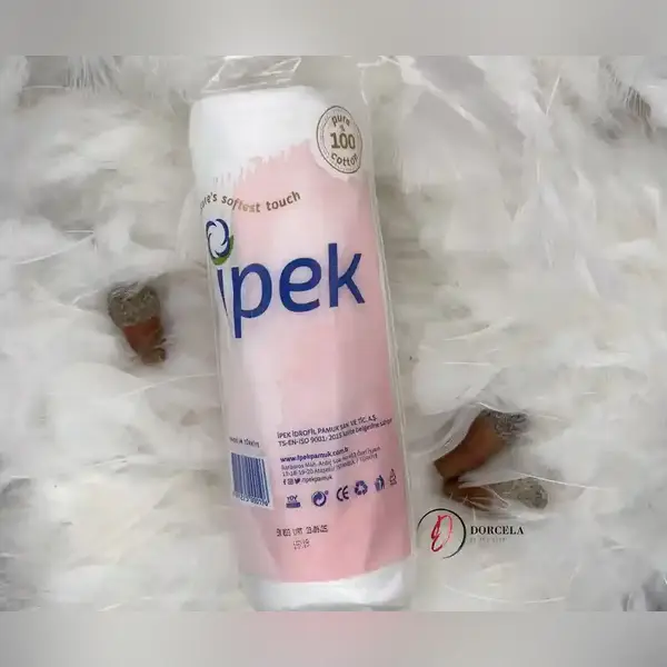 پد آرایشی سکه ای اصل دور دوخت ترک 70 عددی