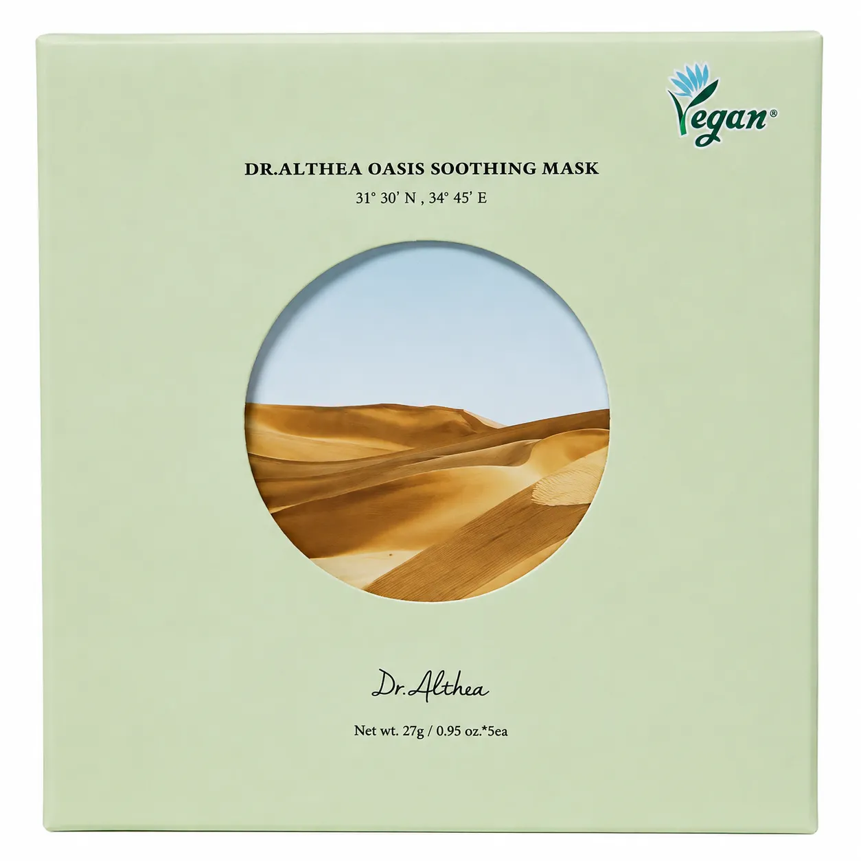 ماسک ورقه ای Dr. Althea؛ آبرسان و تسکین دهنده ۵ عددی کد 6124