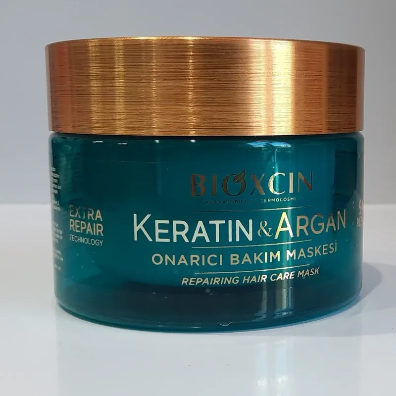 ماسک مو برند Repairing Hair کراتین و آرگان؛ ترمیم موهای خشک ۲۲۵ میل کد 622 — تصویر ۳