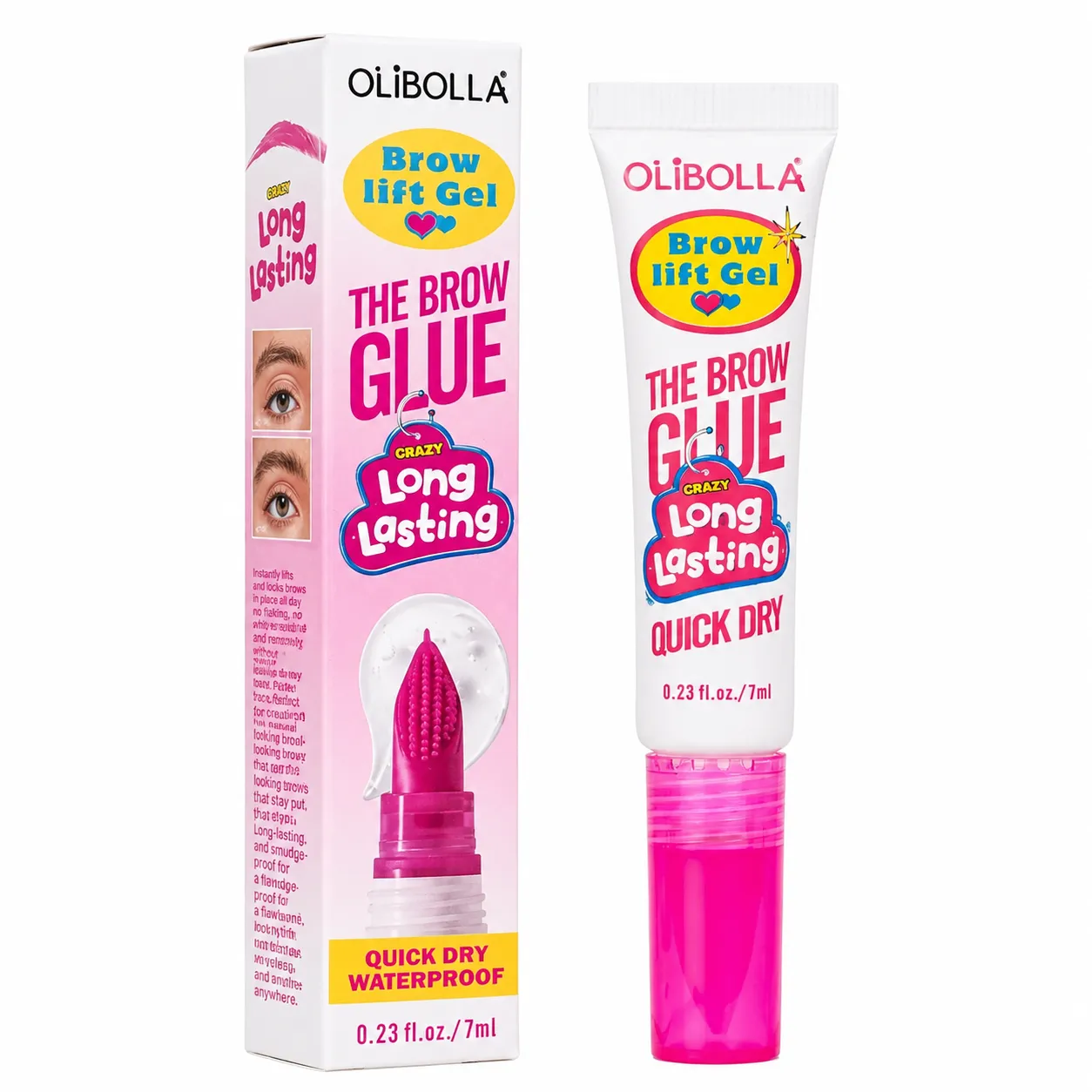 ژل لیفت ابرو اولیبولا LONG LASTING حجم ۷ میل کد 5339