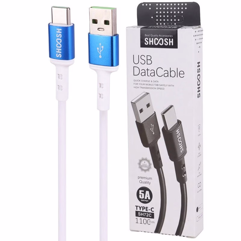 کابل شارژ تایپ سی SHOOSH مدل SH72C — تصویر ۴