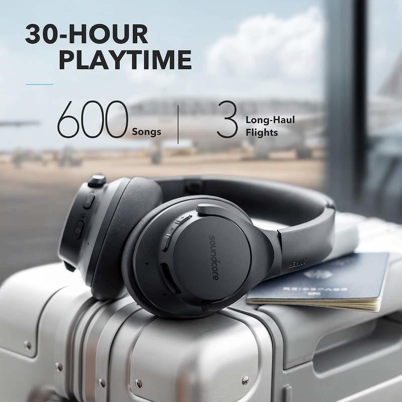 هدفون بلوتوثی انکر مدل SoundCore Life Q20 (Upgraded) A3025 اورجینال — تصویر ۶