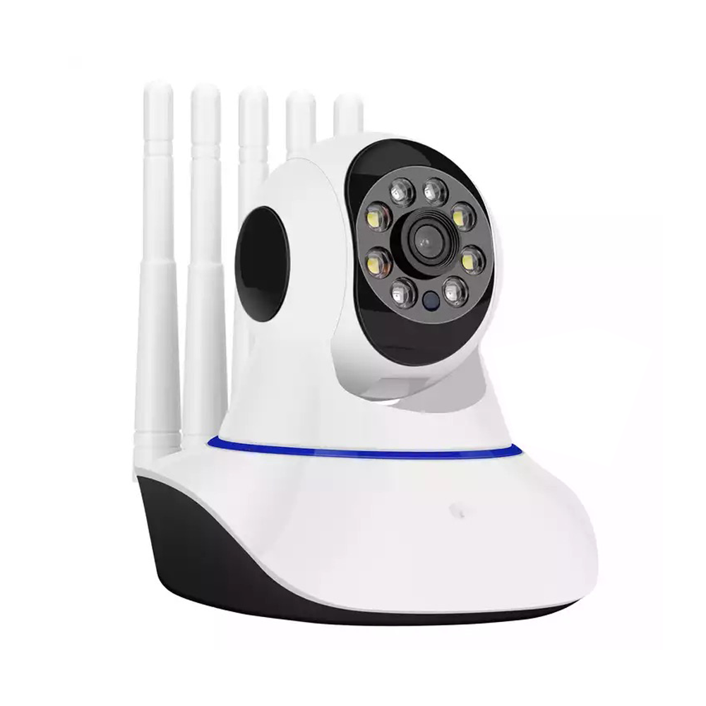 دوربین هوشمند چرخشی دید در شب رنگی 5 آنتن v380 مدل Q5SY-5 — تصویر ۲