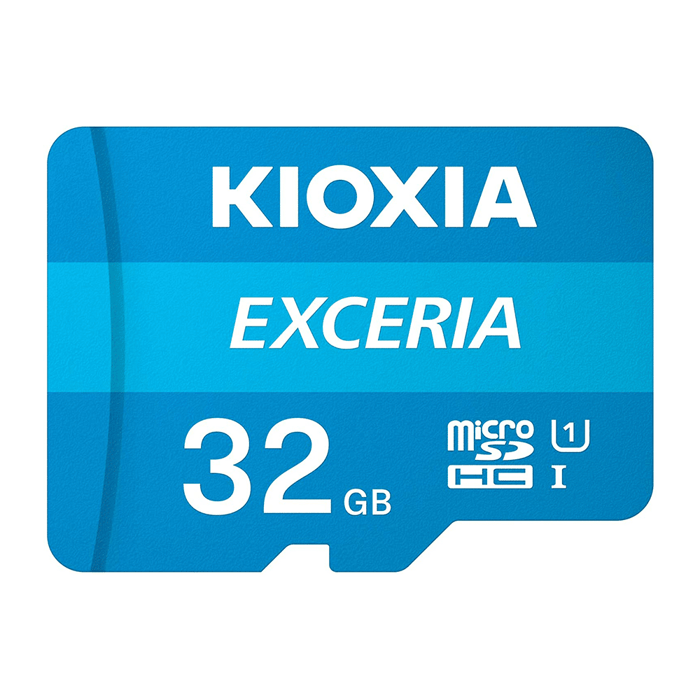 کارت حافظه microSDHC کیوکسیا مدل EXCERIA کلاس 10 استاندارد UHS-I U1 سرعت 100MBps ظرفیت 32 گیگابایت با آداپتور SD — تصویر ۲