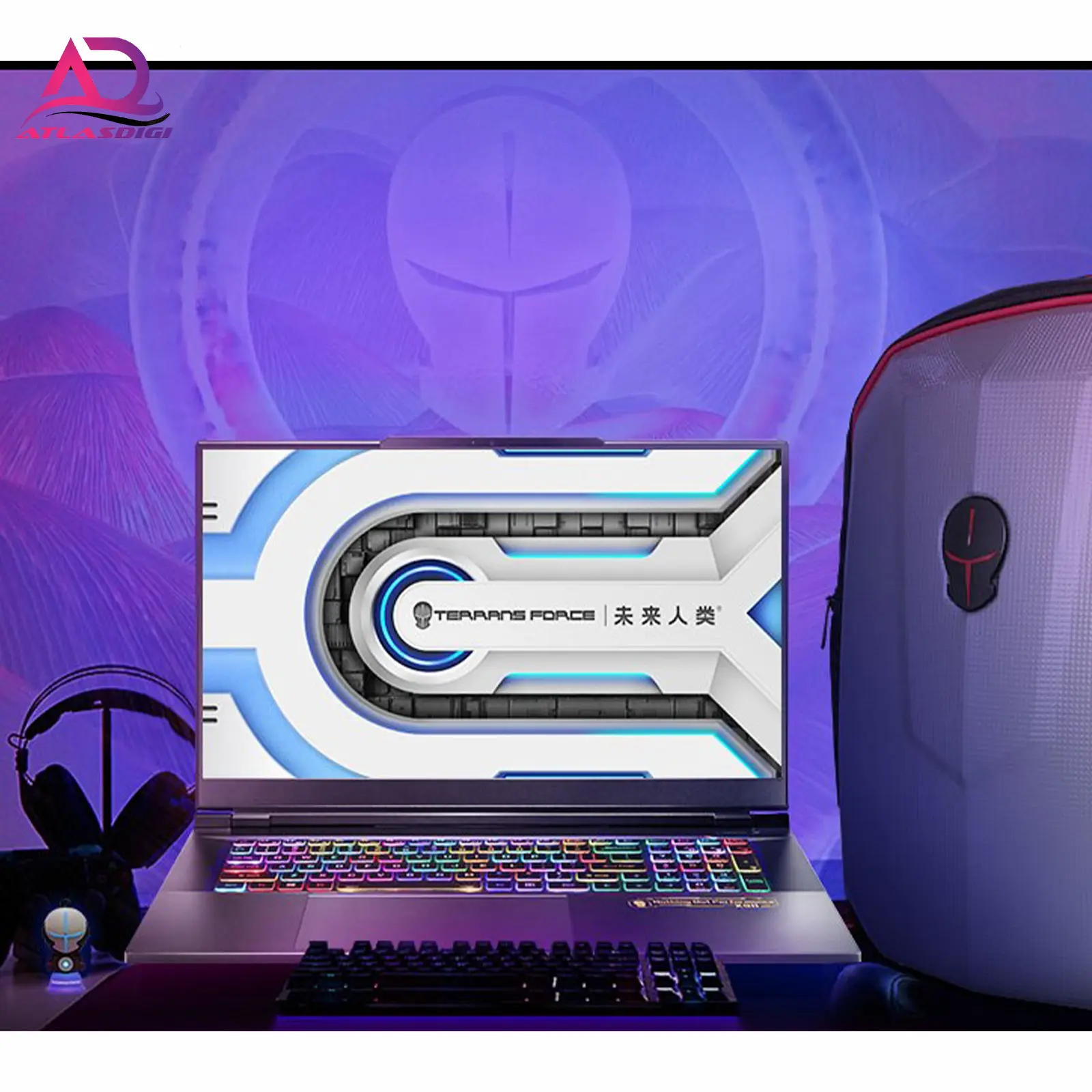 لپ تاپ گیمینگ terransforce مدل TERRANSFORCE X911 2023 i9-13900HX RTX4090 32GB 2TB 4K — تصویر ۵