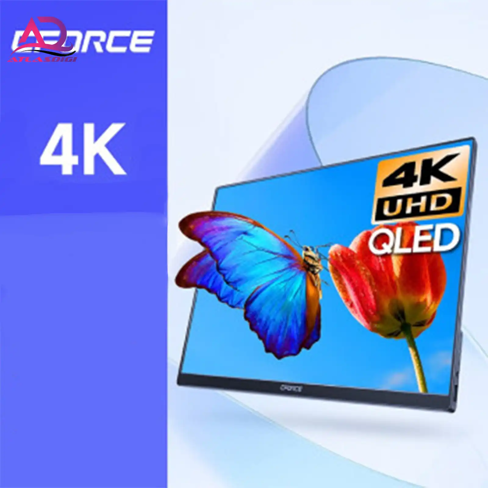 صفحه نمایش قابل حمل CFORCE مدل CF015QMax 4K QLED — تصویر ۲
