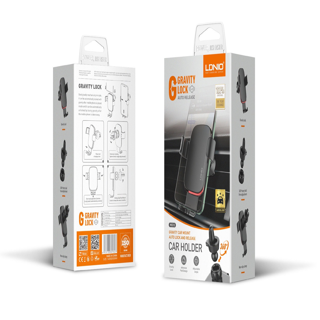 پایه نگهدارنده موبایل الدینیو مدل MG10 — تصویر ۷