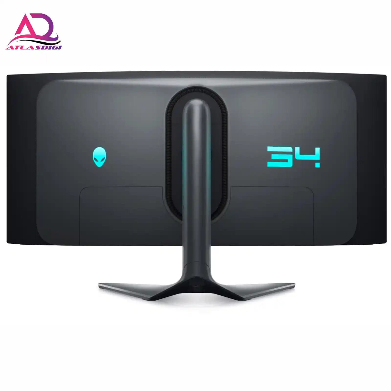 مانیتور گیمینگ خمیده 34 اینچ الین ویر مدل ALIENWARE 34 CURVED QD-OLED 165HZ 0.1ms 4K 1800R — تصویر ۳