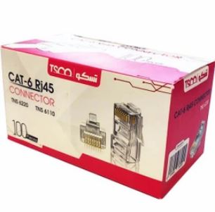 سوکت شبکه CAT6 UTP تسکو مدل TNS 6110 پک 100عددی