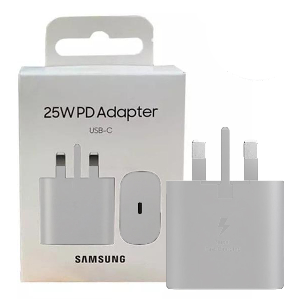 شارژر کلگی PD 3PIN سفید SAMSUNG 25W کپی