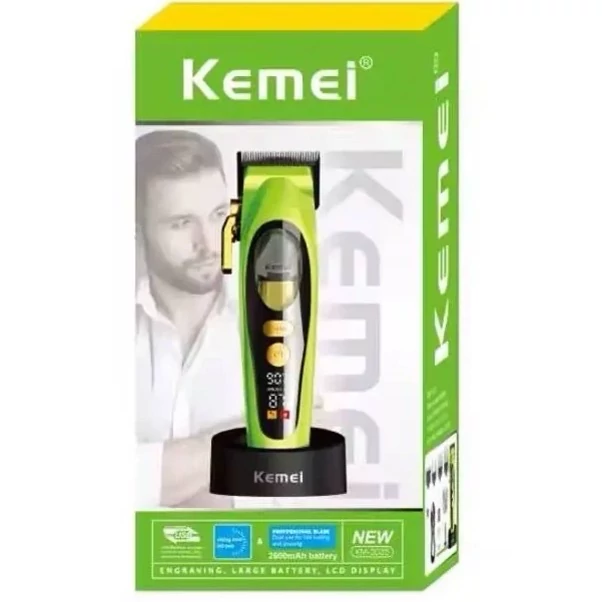 ماشین اصلاح سر و صورت صفرزن حرفه ای کیمی مدل KM-2035 — تصویر ۳