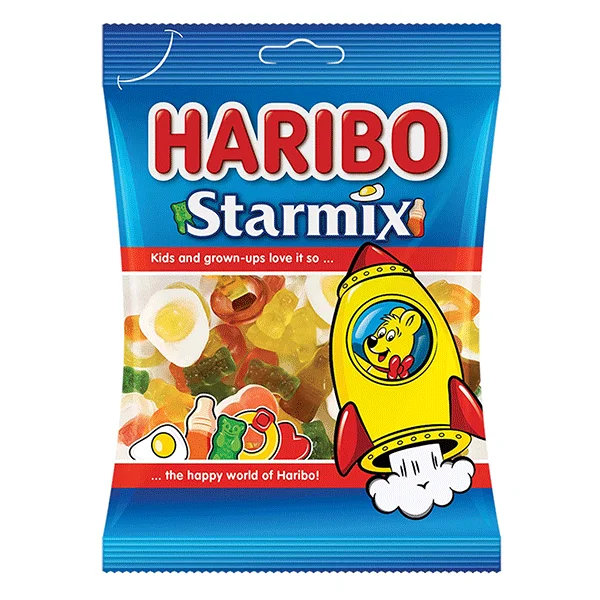 پاستیل هاریبو استار میکس حجم 35 گرم