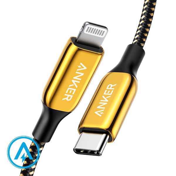 کابل USB-C به لایتنینگ انکر Anker PowerLine+ III A8843