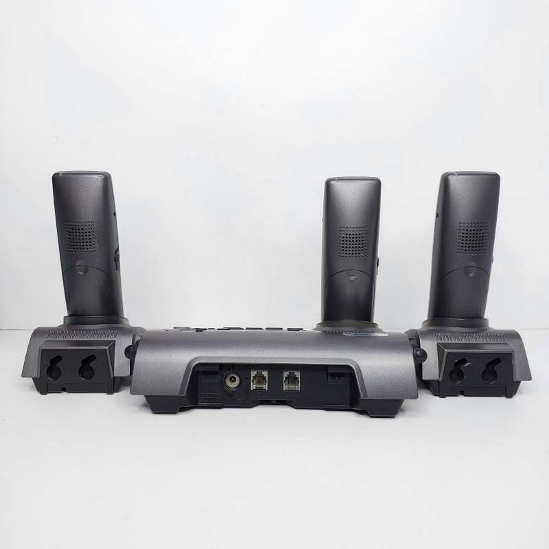 تلفن بی سیم پاناسونیک مدل KX-TG6700B سه گوشی (استوک) — تصویر ۴