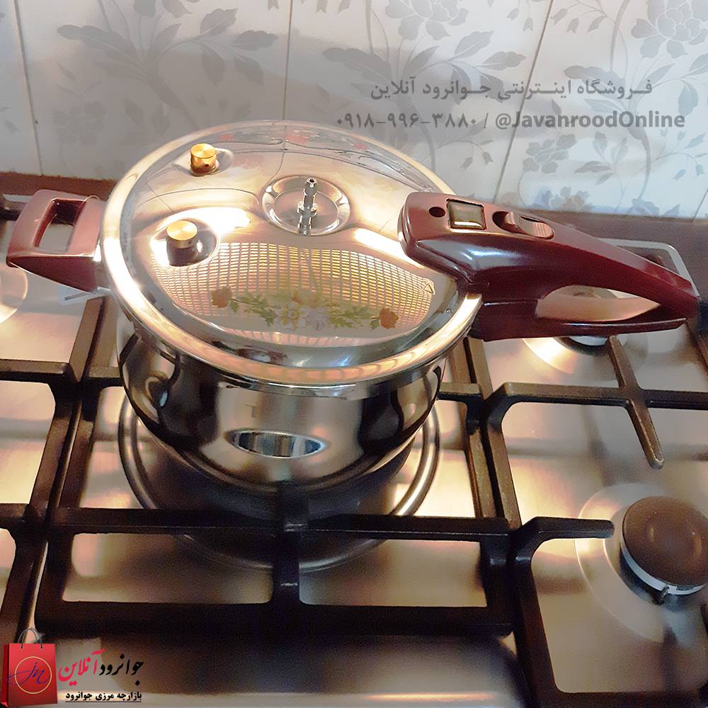 زودپز روگازی تفال فرانسه 7 لیتر اصل مدل Tefal 7L inox