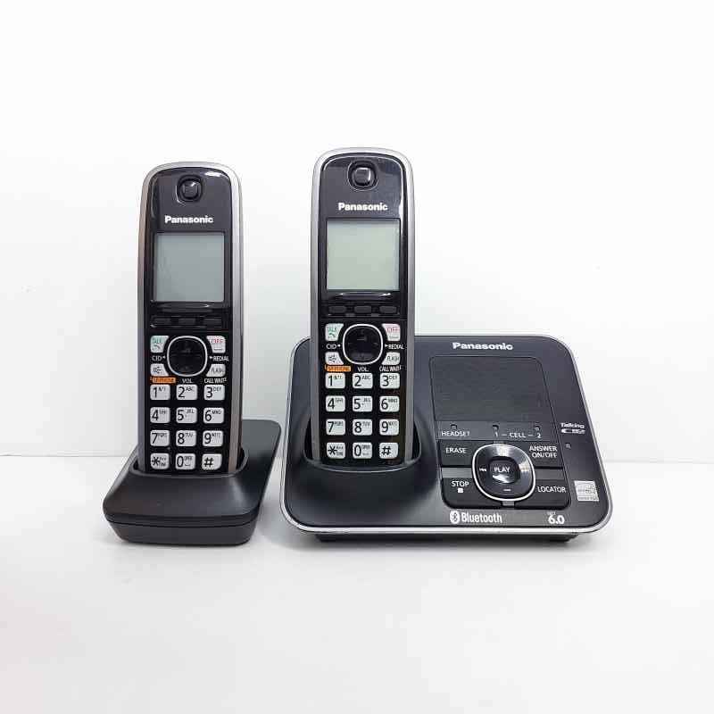 تلفن بی سیم پاناسونیک مدل KX-TG7621 دو گوشی (استوک)