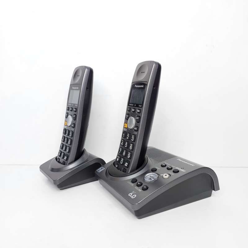 تلفن بی سیم پاناسونیک مدل KX-TG1031B دو گوشی (استوک) — تصویر ۳