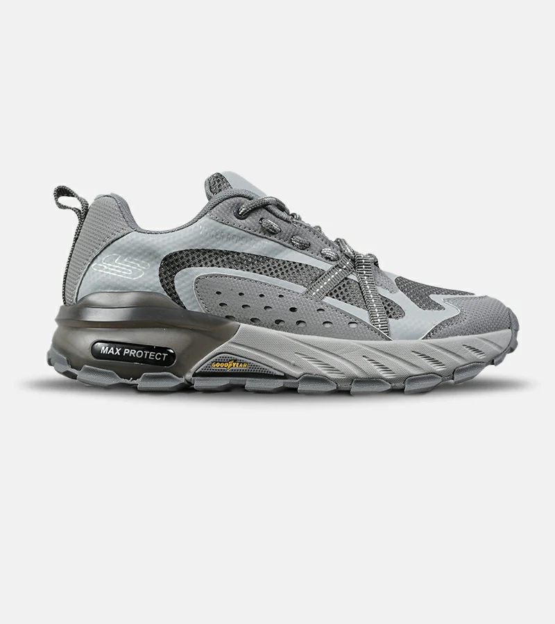 کفش کتانی طبی ورزشی طوسی SKECHERS max protect v.2 | مدل 7791