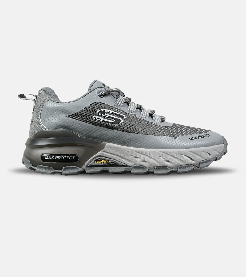 کفش کتانی طبی ورزشی طوسی SKECHERS max protect | مدل 7790