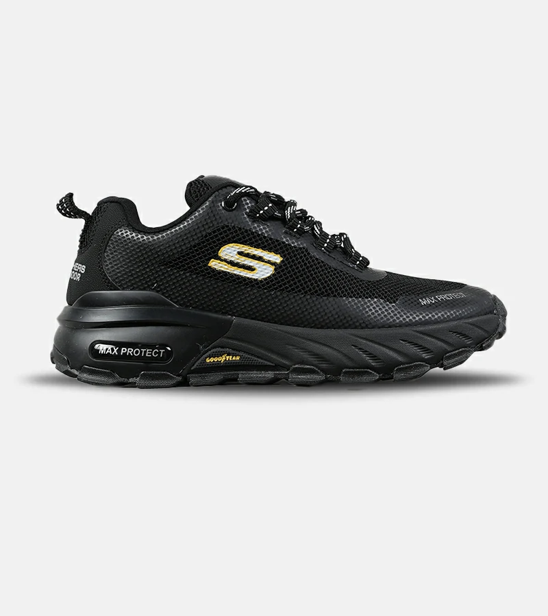 کفش کتانی طبی ورزشی مشکی SKECHERS max protect | مدل 7771