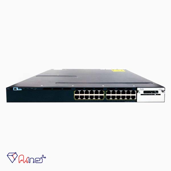 سوئیچ گیگابایت 24 پورت PoE سیسکو Cisco WS-C3560X-24P-S