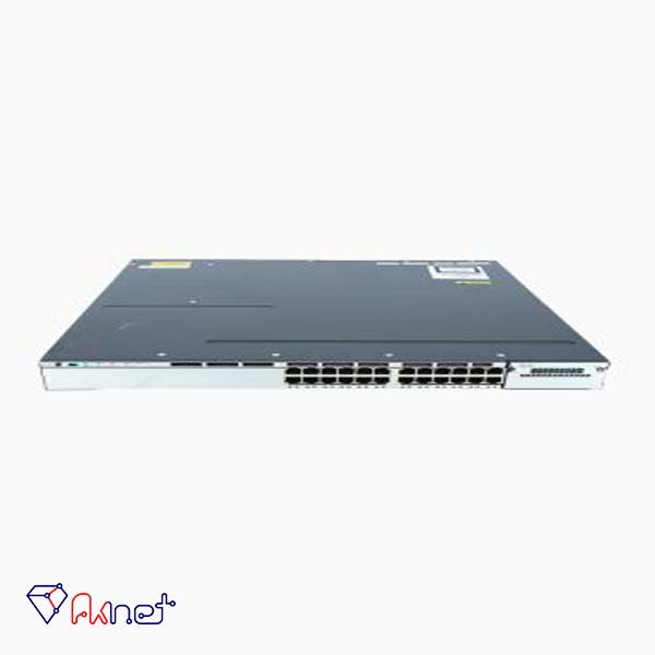 سوئیچ گیگابایت 24 پورت PoE سیسکو Cisco WS-C3750X-24P-S