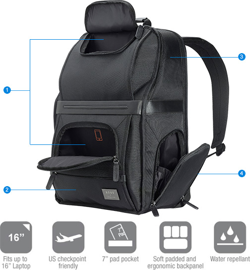 کیف کوله پشتی ایسوسASUS MIDAS COLLECTION BACKPACK ORGINAL — تصویر ۲