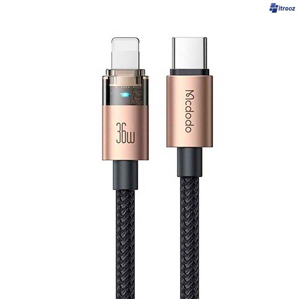 کابل شارژ 36 واتی تایپ سی به لاتنینگ آیفون Mcdodo CA-694