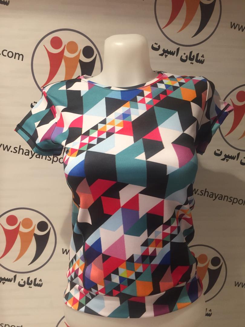 تیشرت پاتیک رنگی — تصویر ۴