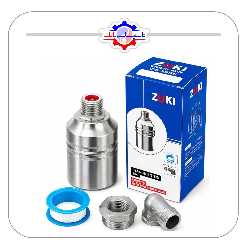 فلوتر آسانسوری استیل برند زوکی سایز3.4 اینچ — تصویر ۲