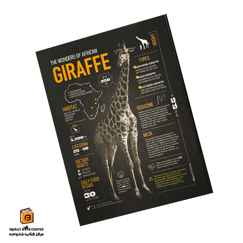 کلاسور 26 حلقه سری آفریقا طرح GIRAFFE پیل (PILL)
