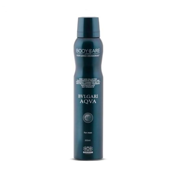 اسپری بدن آکوا بولگاری مردانه بادی کر حجم 200 میل Body Care Bvlgari