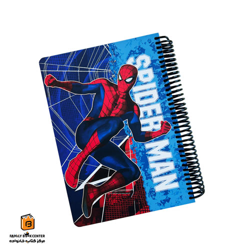 دفتر خط دار 100 برگ سری AVENGERS طرح SPIDERMAN لانگو (lango)