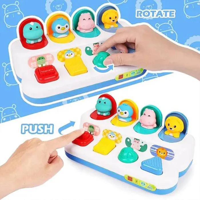 اسباب بازی دالی حیوانات هانگر Huanger کد He-8075 — تصویر ۵