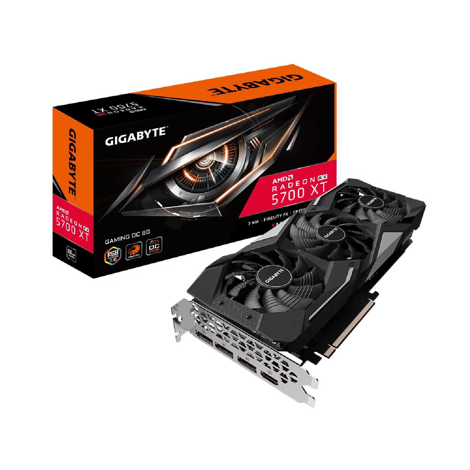 کارت گرافیک گیگابایت GIGABYTE RX 5700 XT 8GB استوک
