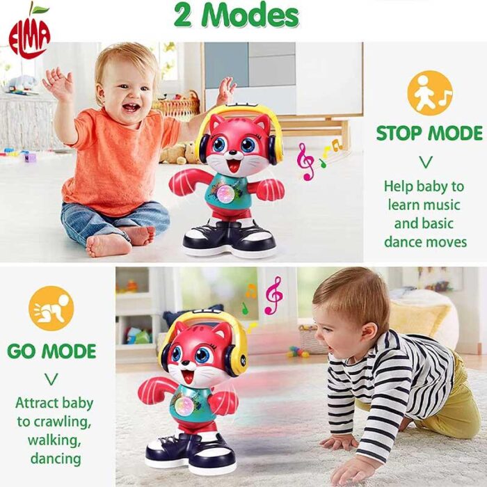 گربه رقاص E721 هولی تویز Huile Toys — تصویر ۷