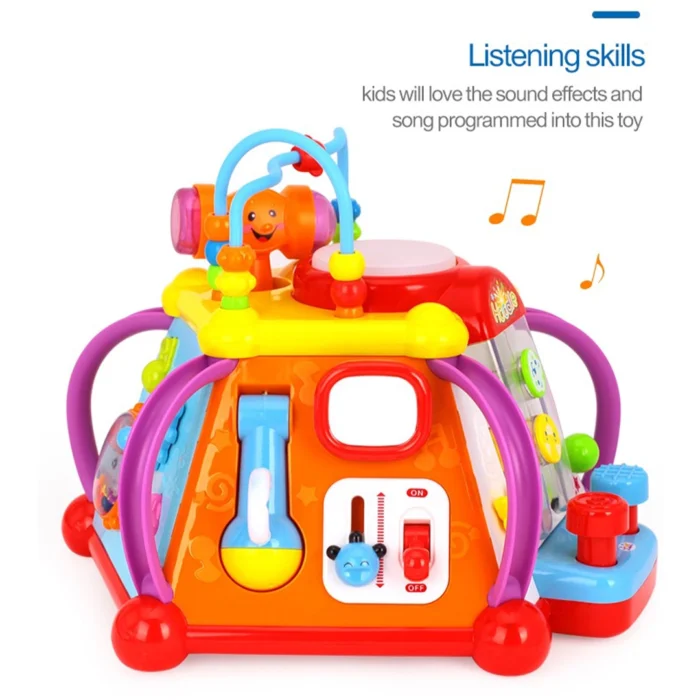 هرم هوش موزیکال 806 هولی تویز Huile Toys — تصویر ۸