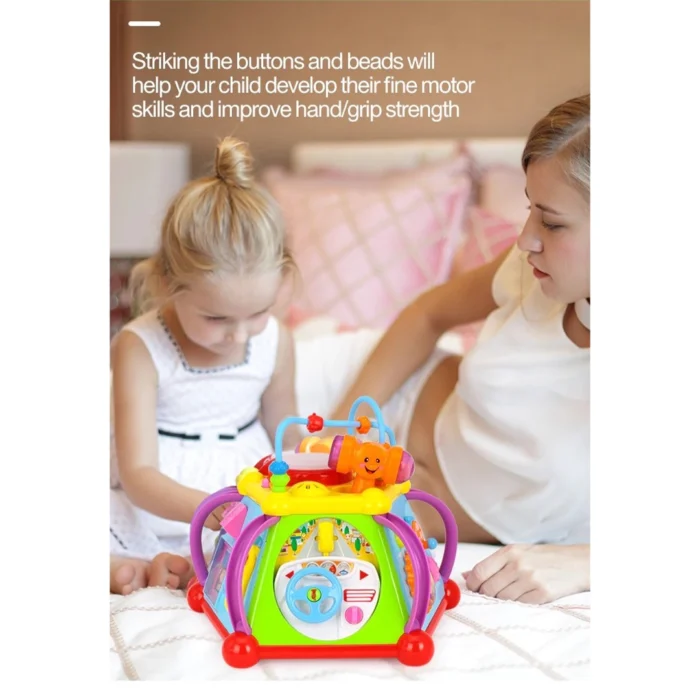 هرم هوش موزیکال 806 هولی تویز Huile Toys — تصویر ۳