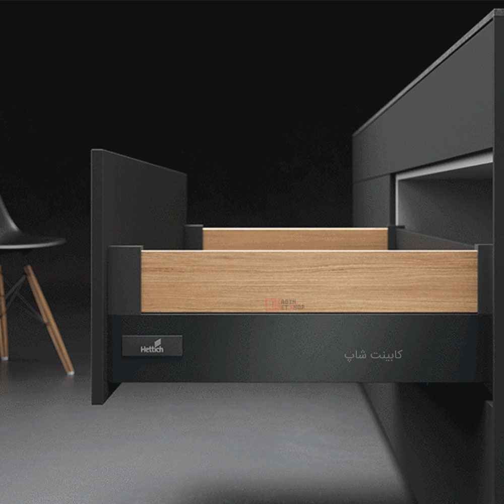 دیواره باکس دوبل ریل تاندم باکس Innotech Atira برند Hettich آلمان