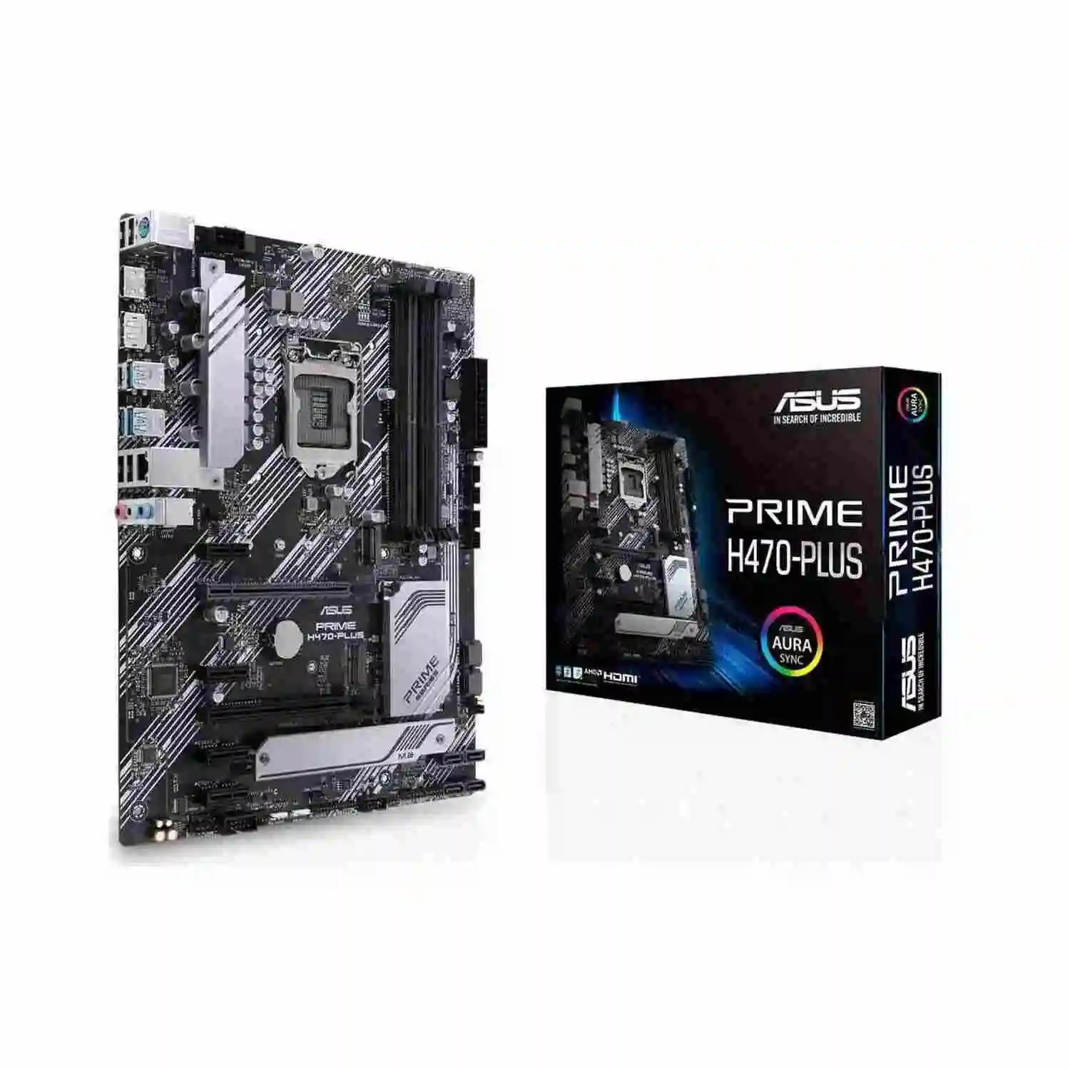 مادربرد استوک ایسوس Asus Prime H470 Plus + CPU Celeron G5905