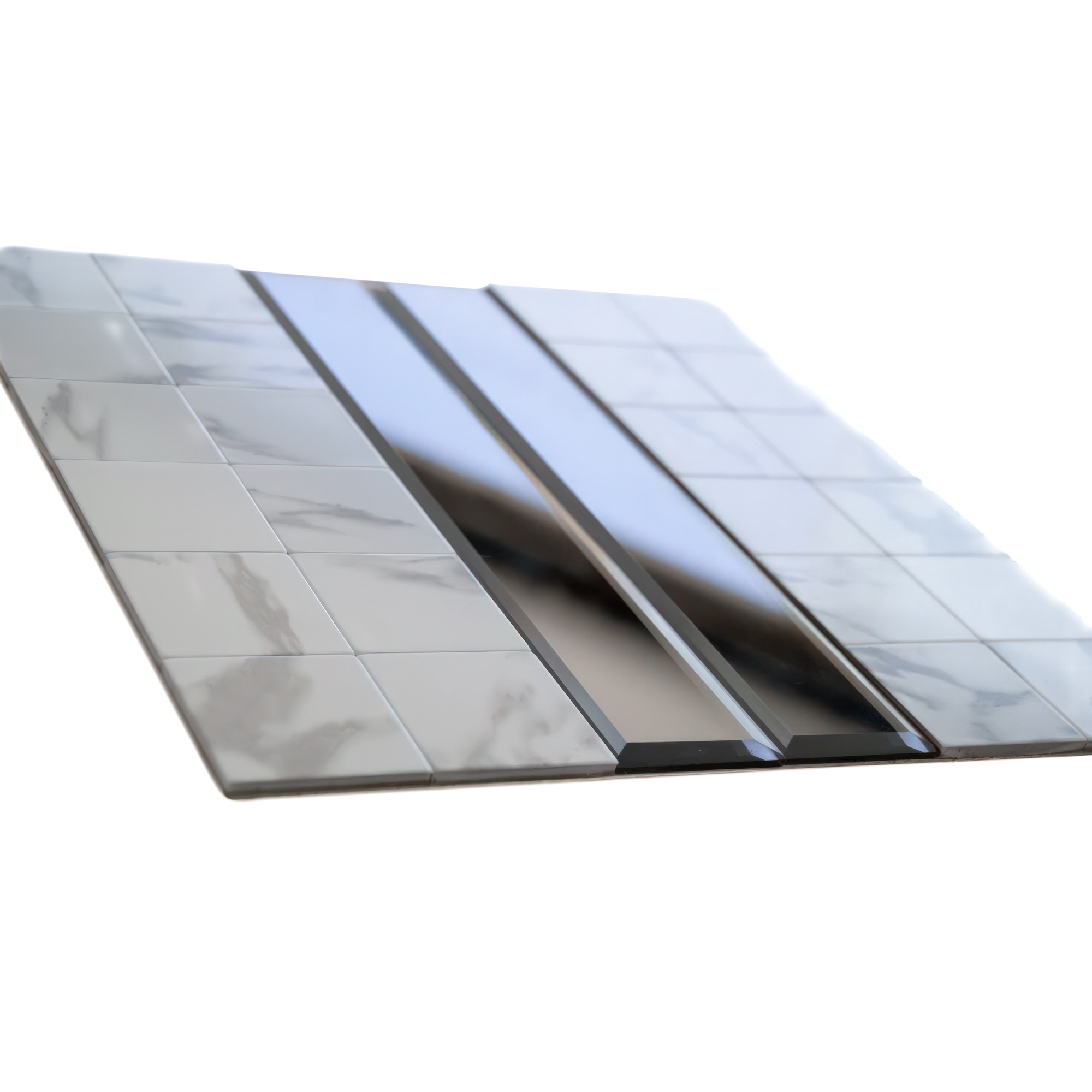 تایل بین کابینتی ترکیبی کامپوزیت و شیشه کد M16