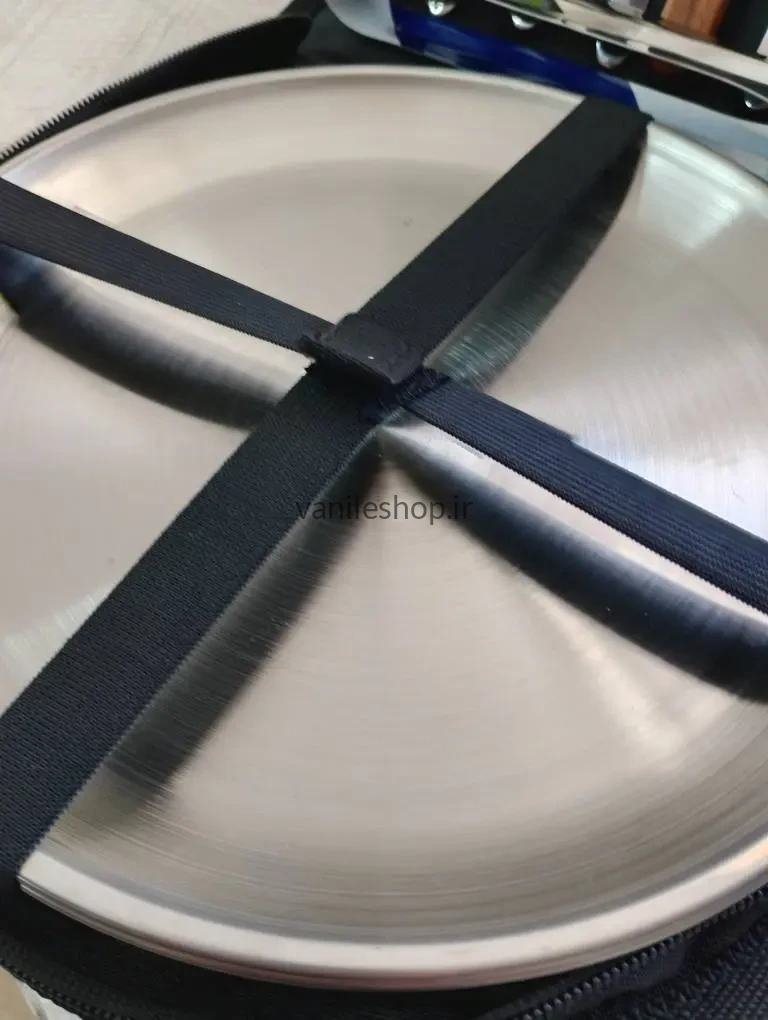 ست ظروف کمپینگ استیل 6 نفره ضخیم | ظروف پیک نیک مقاوم — تصویر ۵
