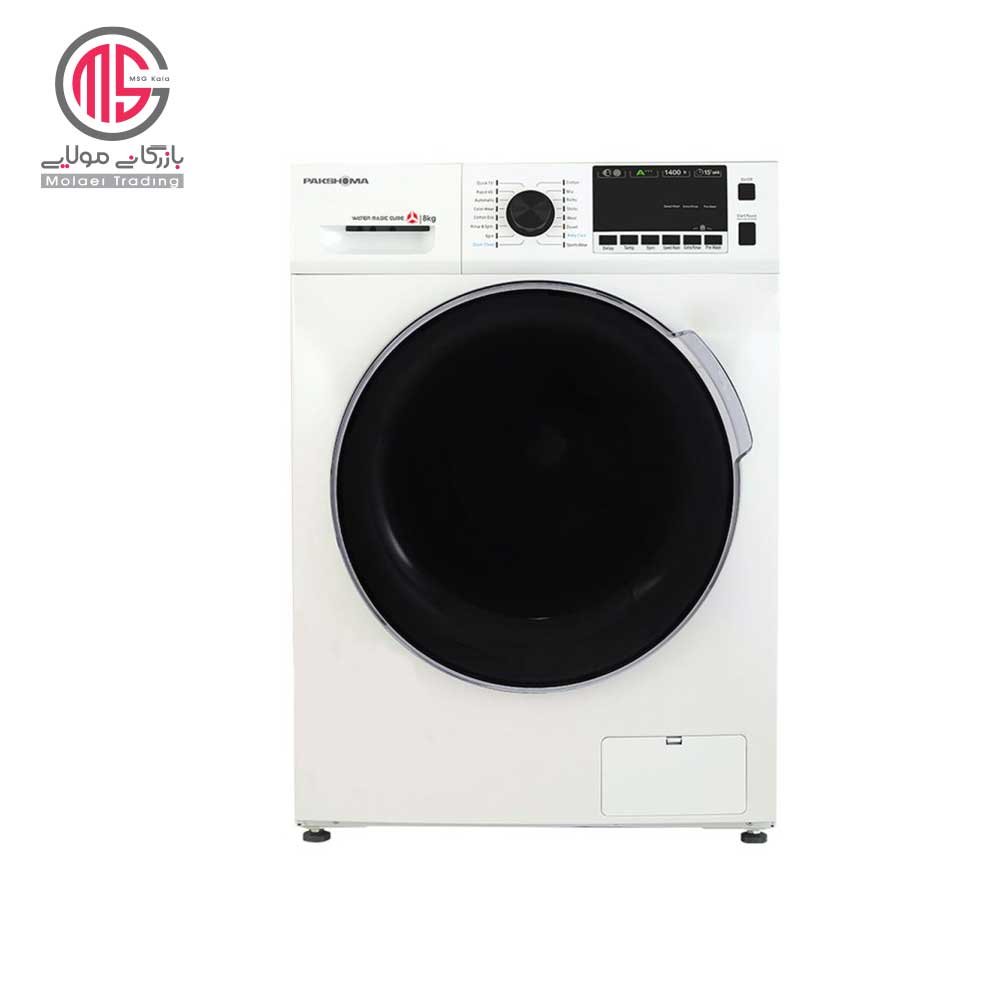 ماشین لباسشویی 8 کیلویی پاکشوما مدل BWF-40801