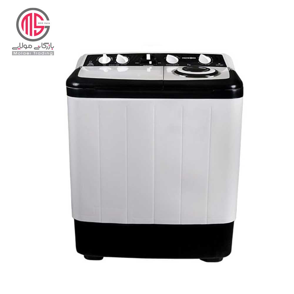 ماشین لباسشویی دوقلو 8.5 کیلویی پاکشوما مدل PWT-8573-AJ