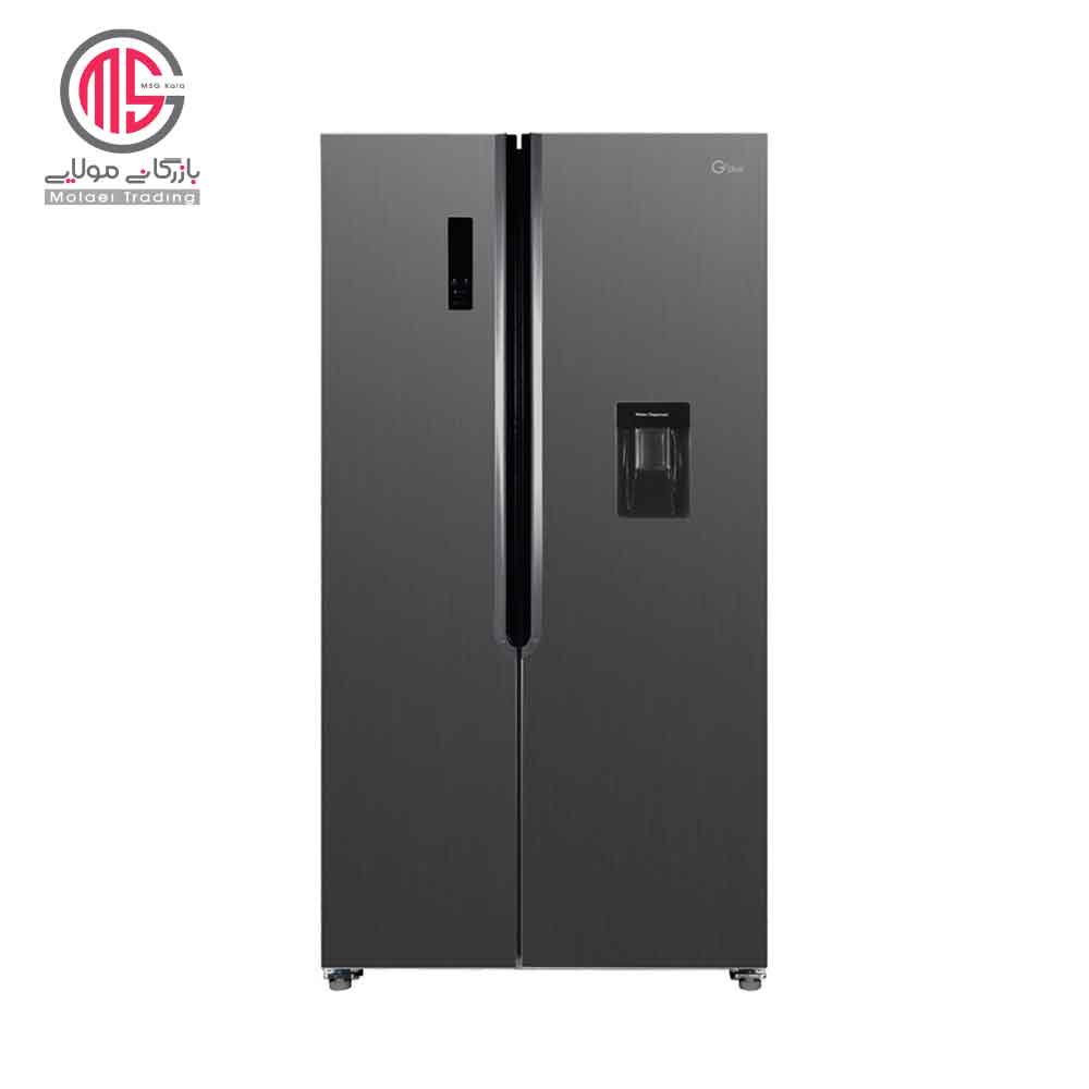 یخچال و فریزر ساید بای ساید 28 فوت جی پلاس مدل GSS-M7525BS