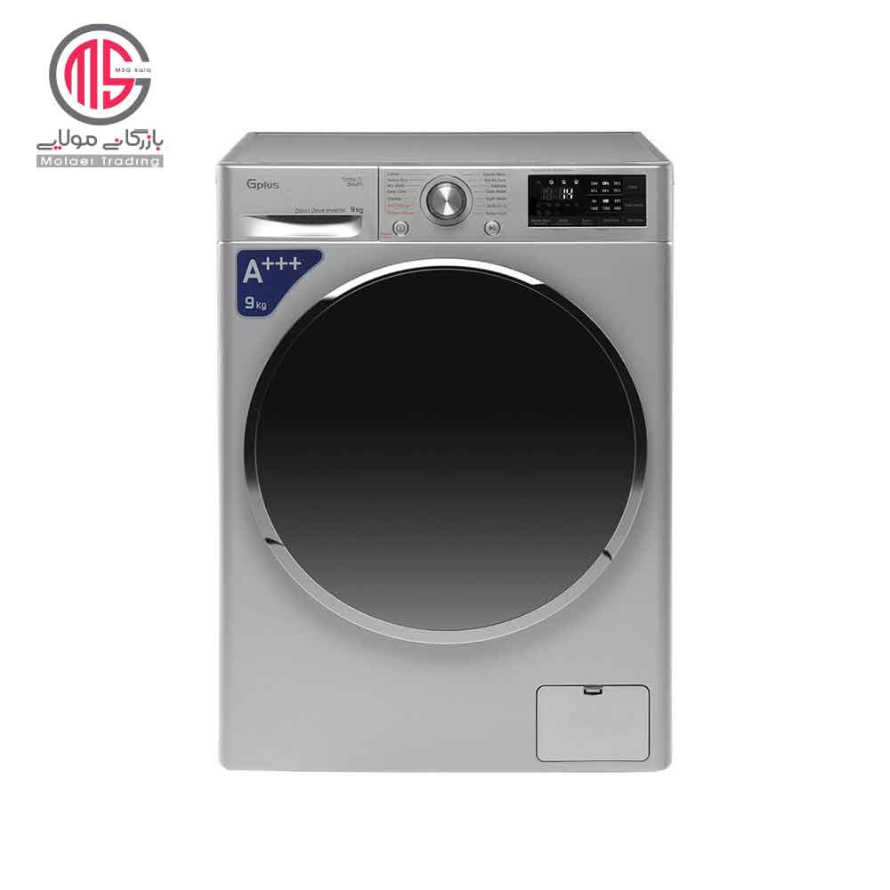 ماشین لباسشویی 9 کیلویی جی‌ پلاس مدل GWM-L909