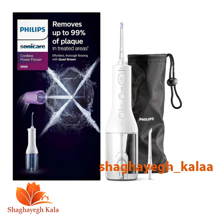 واتر جت دندان فیلیپس مدل HX3826/33 Sonicare Cordless Power Flosser 3000