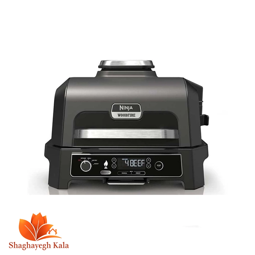 گریل برقی نینجا مدل OG850 با بدنه استیل چند کاره